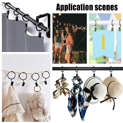 Iron Heavy Duty Curtain Clips IFIN-PH0001-23-1