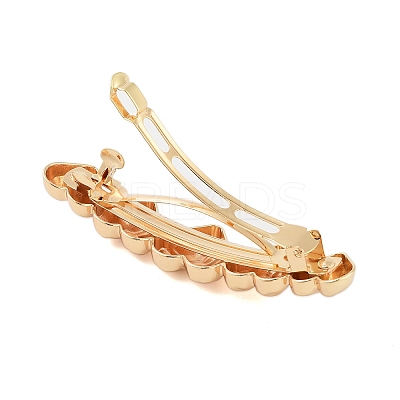 Alloy Hair Barrettes OHAR-H010-01A-KCG-1