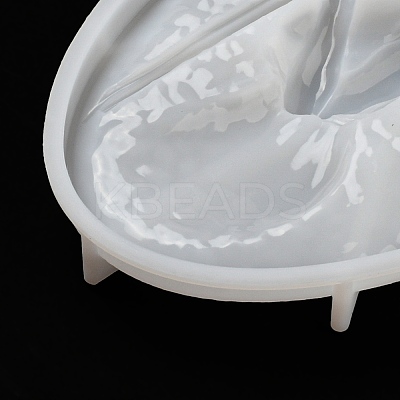 Jazz Women Singer Shape Display Decoration DIY Silicone Statue Mold DIY-K072-04-1