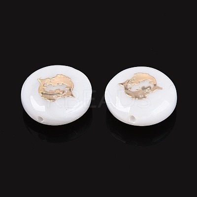 Natural Freshwater Shell Beads SHEL-N037-02C-G-1