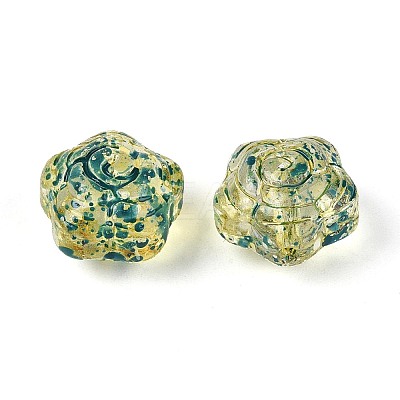 Picasso Transparent Glass Beads SEED-N012-03A-1