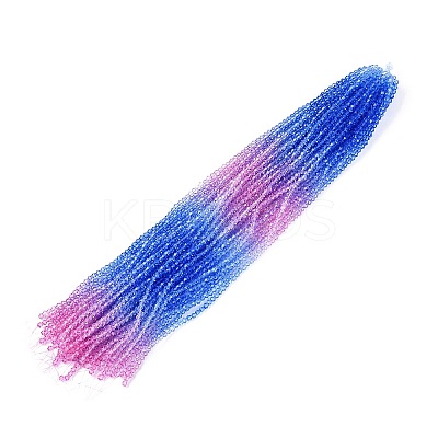 Gradient Color Baking Paint Glass Bead Strands X1-DGLA-A039-T4mm-A019-1