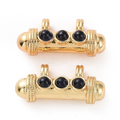 Brass Micro Pave Cubic Zirconia Pendants FIND-A012-01G-C-1