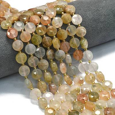 Natural Gemstone Beads Strands G-C116-A125-01-1