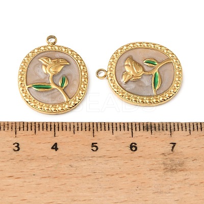 304 Stainless Steel Pendants STAS-I371-10G-01-1