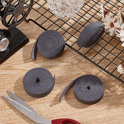 Flat PU Leather Cord WL-WH0004-09A-1
