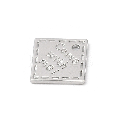 Rack Plating Alloy Pendants PALLOY-S038-04B-P-1