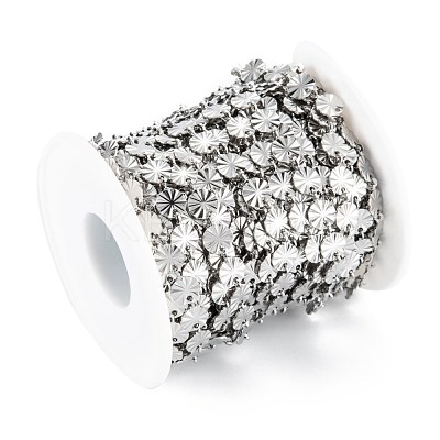 Tarnish Resistant Handmade 304 Stainless Steel Link Chains CHS-M004-11P-1