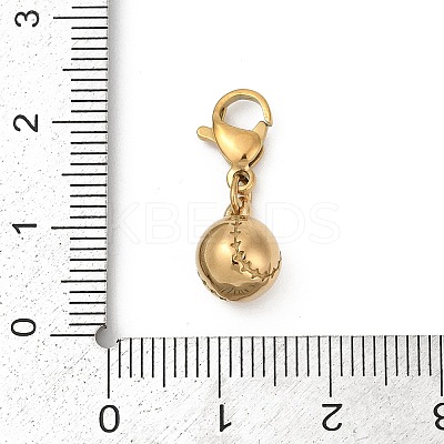 304 Stainless Steel Pendant Decorations STAS-D305-01G-D-1