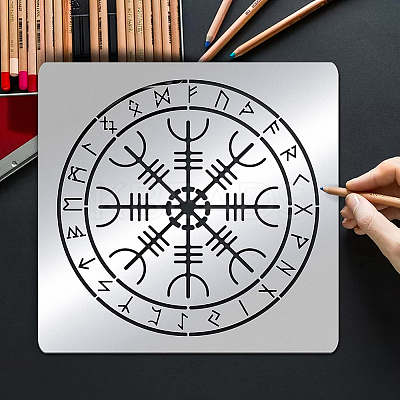 Stainless Steel Cutting Dies Stencils DIY-WH0279-014-1