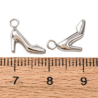 304 Stainless Steel Charms STAS-Z167-02P-05-1