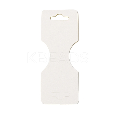 Foldable Paper Jewelry Display Header with Hanging Hole CDIS-M005-05-1