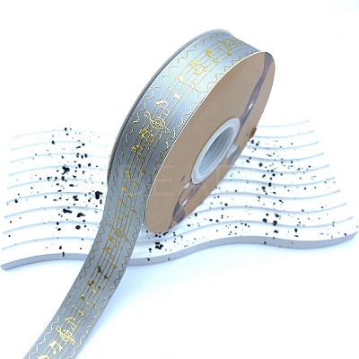 48 Yards Printed Polyester Ribbons MUSI-PW0002-031M-1
