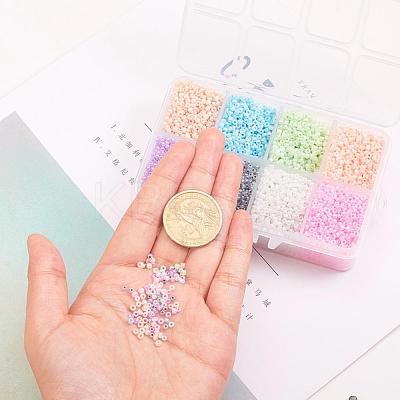 12/0 Glass Seed Beads SEED-X0050-2mm-01-1