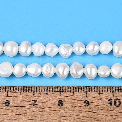 Natural Cultured Freshwater Pearl Beads Strands PEAR-T006-15A-1