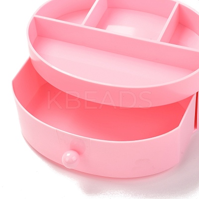 Cat Shaped Plastic Jewelry Boxes OBOX-F006-10C-1