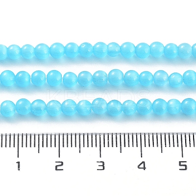 Cat Eye Beads Strands X-CE-F022-4mm-10-1