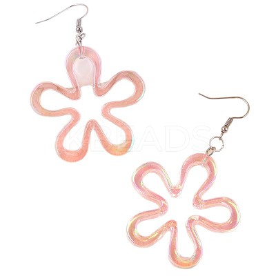Acrylic Dangle Earrings FS-WGB547D-02-1