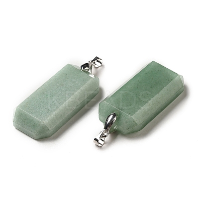 Natural Green Aventurine Pendants G-H286-05P-07-1