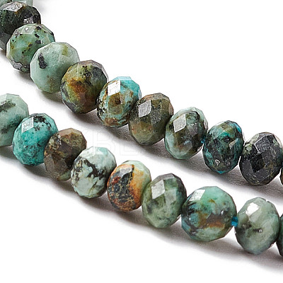 Natural African Turquoise(Jasper) Beads Strands LS-G-F717-02B-1