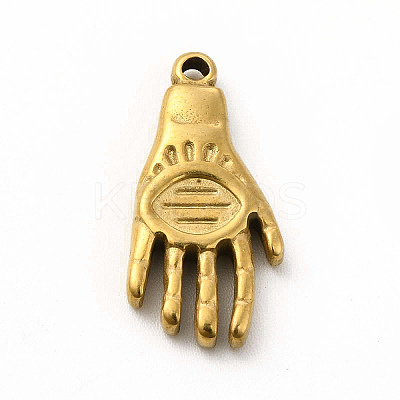 304 Stainless Steel Pendants LS-STAS-M305-05G-1
