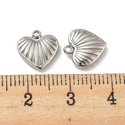 Non-Tarnish 304 Stainless Steel Charms STAS-L022-032P-1