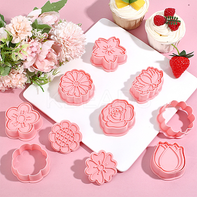 Valentine's Day PP Plastic Cookie Cutters DIY-HY0003-56A-1