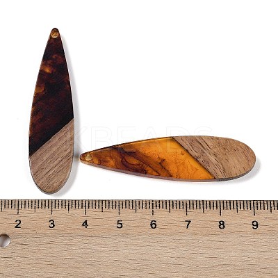 Resin & Wood Big Pendants WOOD-F015-08D-1