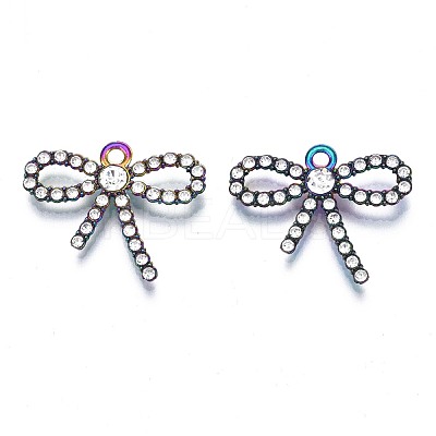 Rack Plating Rainbow Color Alloy Pendants PALLOY-N163-116A-1