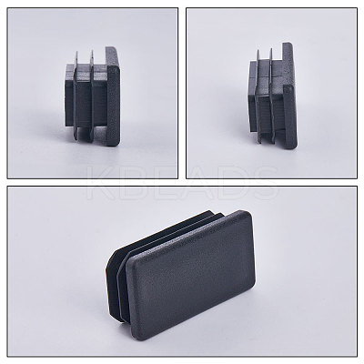 24Pcs 3 Style Plastic Furniture End Caps FIND-GF0005-30-1