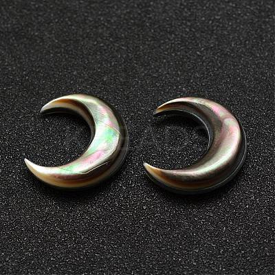 Natural Abalone Shell/Paua Shell Cabochons SSHEL-G015-64-1