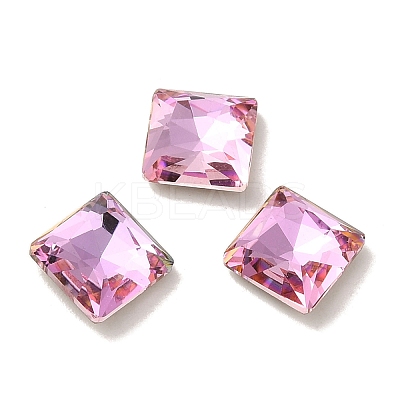 Glass Rhinestone Cabochons RGLA-P037-06B-D223-1