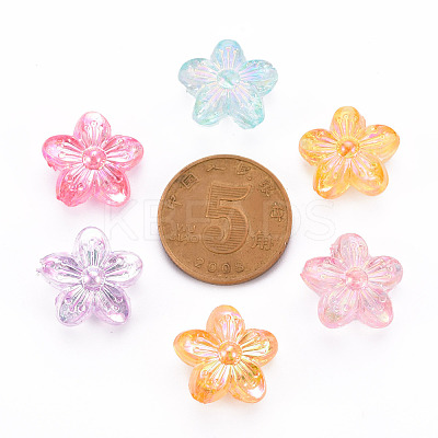 Transparent Acrylic Beads X-TACR-S154-45C-1