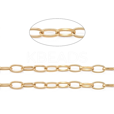 304 Stainless Steel Cable Chains X-CHS-F011-04A-G-1