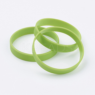 Silicone Wristbands Bracelets X-BJEW-J176-01-1