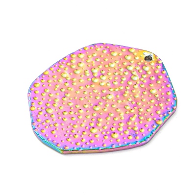 304 Stainless Steel Pendants STAS-I202-32RC-1