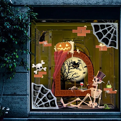 Halloween Theme DIY Spider Web Pendant Decoration Silicone Molds DIY-F143-04-1