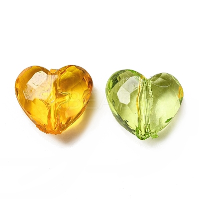 Transparent Acrylic Beads MACR-C014-01A-1