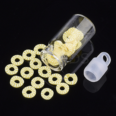 Handmade Polymer Clay Nail Art Decoration Accessories MRMJ-S046-003C-1