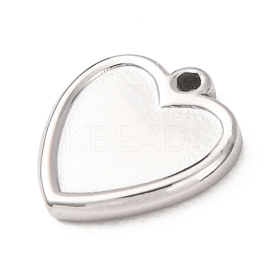 304 Stainless Steel Pendant Cabochon Settings STAS-Z204-04P-07-1