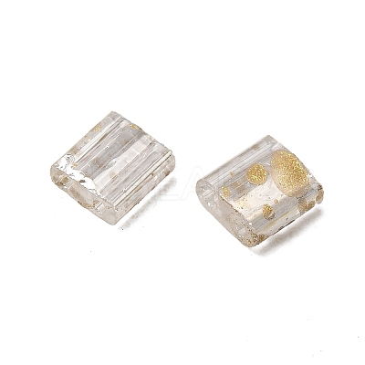 2-Hole Transparent Glass Seed Beads SEED-S023-30C-31-1
