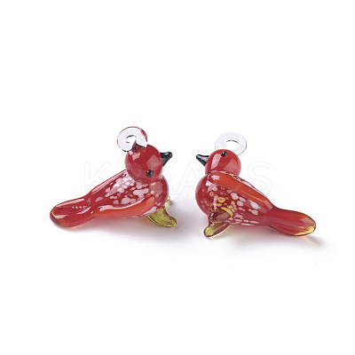 Handmade Lampwork Pendants LAMP-L075-079-1