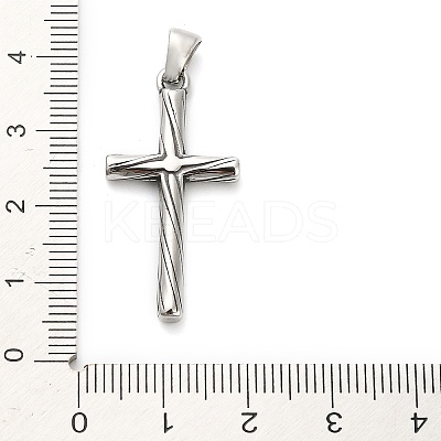 316 Surgical Stainless Steel Pendants STAS-A123-13AS-1