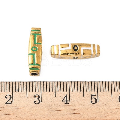 304 Stainless Steel Enamel Beads STAS-I346-46G-1