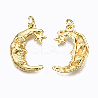 Brass Pendants KK-N237-011-NF-1