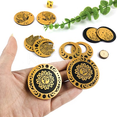 DIY Moon Pendant Silicone Molds DIY-A044-01B-1