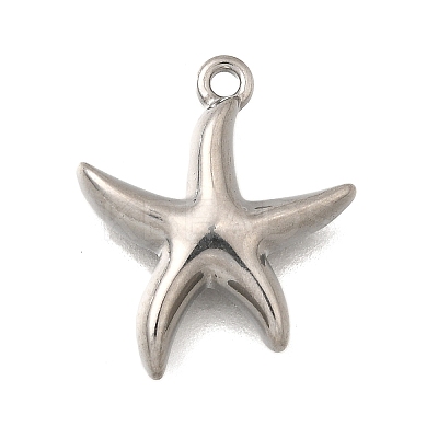 Ocean Series 304 Stainless Steel Charms STAS-H477-01C-P-1