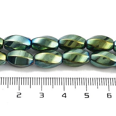 Synthetic Magnetic Hematite Beads Strands G-P545-G01-01H-1