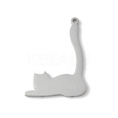 304 Stainless Steel Pendants STAS-E501-11P-1