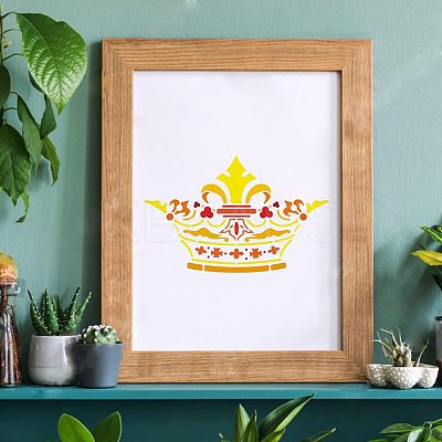Large Plastic Reusable Drawing Painting Stencils Templates DIY-WH0202-119-1